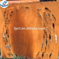 Customized designed Hohle Corten-Stahlplatte mit rotem Rost